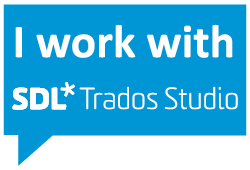 Logo del software di traduzione SDL Trados Studio